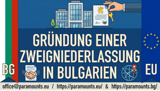 Sie wollen Ihr Geschäft nach Bulgarien ausweiten, aber keine komplett neue Tochtergesellschaft gründen? Eine Zweigniederlassung könnte die perfekte Lösung sein – heute zeige ich Ihnen, wie es in Rekordzeit geht, office@paramounts.eu https://paramounts.eu/ https://paramounts.bg/en/home/ , #Zweigniederlassung, #BulgarienBusiness, #FirmengründungBulgarien, #ExpansionBulgarien, #SteuernSparen, #InvestierenInBulgarien, #BusinessInSofi,a #RechtssicherExpandieren Gründung einer Zweigniederlassung in Bulgarien: Ein detaillierter Leitfaden zur Steuerbuchhaltung. Firmenregistrierung für 190 EUR Die Gründung einer Zweigniederlassung in Bulgarien ist durch die Ansässigkeit in der EU unkompliziert. Die Registrierung im bulgarischen Handelsregister kostet ca. EUR 87 bis 190, zuzüglich lokaler Servicegebühren. Als Betriebsstätte unterliegt die Zweigniederlassung der bulgarischen Körperschaftsteuer und benötigt eine eigenständige Buchhaltung. 1. Rechtliche Grundlagen und RegistrierungRechtsform: Eine Zweigniederlassung (Branch) ist keine eigenständige juristische Person, sondern rechtlich und wirtschaftlich an das ausländische Hauptunternehmen (z.B. eine deutsche GmbH) gebunden.Eintragungspflicht: Sie muss zwingend im Bulgarian Commercial Register eingetragen werden. Der Zusatz "Zweigniederlassung" ist im Firmennamen verpflichtend. Kosten: Die staatlichen Gebühren für die Online-Eintragung liegen bei etwa EUR 87. Günstige Komplett-Anbieter oder Kanzleien bieten die Abwicklung meist ab ca. EUR 150 bis 190 an. 2. Steuerbuchhaltung und BilanzierungBetriebsstätteneigenschaft: Steuerlich wird die Zweigniederlassung als Betriebsstätte gewertet. Gewinne, die direkt in Bulgarien erwirtschaftet werden, unterliegen der bulgarischen Besteuerung. Unternehmenssteuer (Flat Tax): Bulgarien erhebt eine Körperschaftsteuer von pauschal 10 %.Gewinnabführung: Da die Zweigniederlassung keine eigenständige Gesellschaft ist, entfällt im Gegensatz zur Tochtergesellschaft (OOD/EOOD) die bulgarische Quellensteuer auf Gewinne, die an das ausländische Mutterunternehmen abgeführt werden.Buchführungspflicht: Sie sind verpflichtet, die Geschäftsbücher nach den lokalen Rechnungslegungsvorschriften zu führen und einen selbstständigen Jahresabschluss zu erstellen. https://paramounts.bg/en/home/ https://paramounts.eu/de/steuerberatung-bulgarien/ https://paramounts.eu/de/steuerberatung-lohnbuchhaltung/ https://paramounts.eu/de/steuern-jahresschluss/ https://paramounts.eu/de/bilanzierung-gesetzgebung-links/
