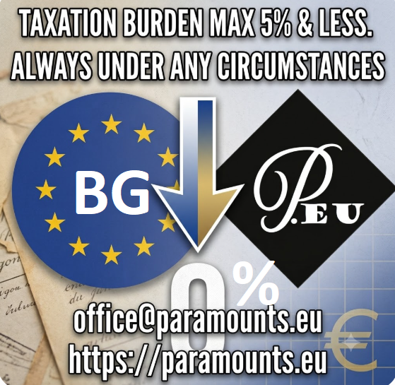 Taxation Optimization in Bulgaria: Europe’s Lowest Tax HavenAre high local corporate taxes and aggressive income levies cutting your profit margins in half? office@paramounts.eu https://paramounts.eu/ https://paramounts.bg/en/home/ , #BulgariaTax, #TaxOptimization, #CorporateTax, #LowestTaxEurope, #TaxResidency, #EUBusiness, #EOOD, #DividendTax, #CITA, #DigitalNomadTax, #OffshoreTax, #FinancialFreedom, #TaxPlanning nside the European Union, one country stands out as a top option for legal tax efficiency: Bulgaria.Combining a 10% flat corporate tax rate, a 10% flat personal income tax rate, and a 5% dividend tax, Bulgaria offers an EU-compliant statutory framework designed to help entrepreneurs, freelancers, digital nomads, and holding companies keep more of what they earn. 🎣 Discover how combining Bulgarian corporate tax (10%) and dividend tax (5%) lets you extract business profits at a fraction of Western European tax rates. The Social Security Capping Advantage: Learn why high-earning business owners cap their social security contributions while taking advantage of the EU single market. The EU Single Market Passport: How to run a fully compliant, low-tax European business entity with complete access to SEPA banking and EU trade directives. https://paramounts.eu/de/steuerberatung-lohnbuchhaltung/ https://paramounts.eu/de/warum-paramount/ https://paramounts.eu/de/bilanzierung-gesetzgebung-links/