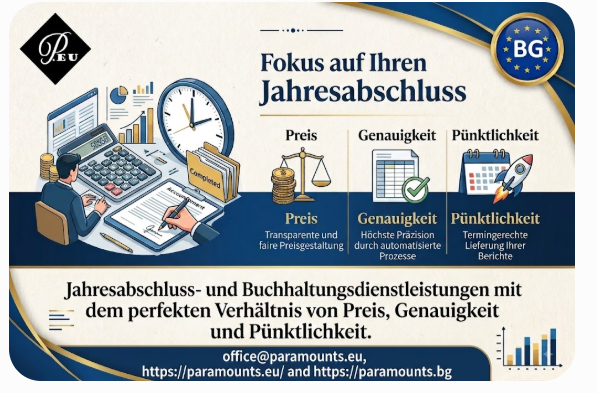 Wussten Sie, dass das Verpassen einer einzigen Frist in Bulgarien ausreicht, um Ihr gesamtes Unternehmen für Monate in eine Steuerprüfung zu stürzen? Heute zeige ich Ihnen die jährliche Compliance-Checkliste, damit Sie ruhig schlafen können, office@paramounts.eu https://paramounts.eu/ https://paramounts.bg/en/home/ , #ComplianceBulgarien, #Jahresabschluss, #SteuerrechtBulgarien, #NAPBulgaria, #Unternehmensführung, #BuchhaltungBulgarien, #BusinessInBulgaria, #Steuercheckliste, #CFOBulgaria Für Unternehmen in Bulgarien ist die Einhaltung eines straffen Compliance-Kalenders essenziell. https://paramounts.eu/de/steuerberatung-lohnbuchhaltung/ https://paramounts.eu/de/steuern-jahresschluss/ https://paramounts.eu/de/steuerberatung-bulgarien/