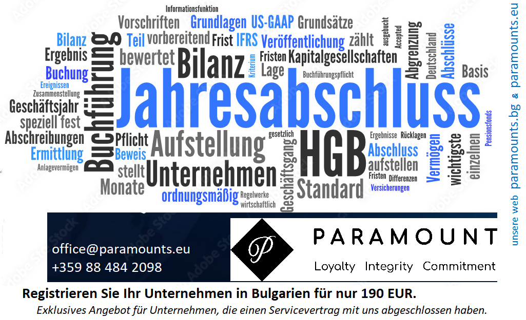 Steuerprüfungen in Bulgarien: Ein Leitfaden zur Vorbereitung und Einhaltung der Vorschriften. Firmenregistrierung 190 EUR. So überleben Sie (und werden erfolgreich!). Jahressteuer 3 %. Mehrwertsteuerfreie Registrierung, #SteuernInBulgarien, #Steuerprüfung, #UnternehmenInBulgarien, #TippsZurSteuerkonformität, #BulgarischesRecht, #Buchhaltung Bitte übermitteln Sie uns eine Anfrage an office@paramounts.eu / https://paramounts.eu/ & https://paramounts.bg/ Steuerprüfungen durch die bulgarische Einnahmenagentur NRA erfordern präzise Vorbereitung, genaue Dokumentation und Kenntnis aktueller Vorgaben. Die wichtigsten Handlungsfelder umfassen die Beachtung des Euro-Wechsels, digitale Prüfdateien und präventives Risikomanagement. Eine Steuerprüfung in Bulgarien durch die Nationale Einnahmenagentur (NAP/NRA) muss kein Schreckensszenario sein. Wer die Arbeitsweise der Behörde versteht und digital bestens vorbereitet ist, wandelt Risiko in Sicherheit um. Nutzen Sie diesen Leitfaden, um Ihre Buchhaltung prüfungssicher aufzustellen.Frage- und ProblemlösungsansatzWelche Auslöser führen zu einer spontanen NAP-Prüfung? Unstimmigkeiten bei den Mehrwertsteuer-Tagesberichten oder Kontodifferenzen.Wie löse ich das Problem? Durch lückenlose Belegführung, den Einsatz zertifizierter Software für das Umsatzsteuerrecht und proaktiven Datenabgleich über das NRA E-Service Portal.Keyword-Reichweite https://paramounts.eu/de/warum-paramount/ https://paramounts.eu/de/steuerberatung-lohnbuchhaltung/ https://paramounts.eu/de/steuern-jahresschluss/ https://paramounts.eu/de/bilanzierung-gesetzgebung-links/