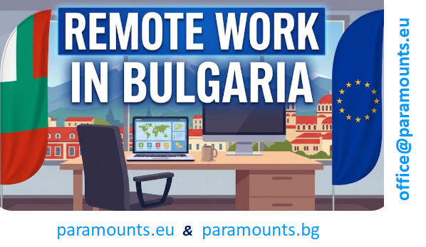 Is your remote job in Bulgaria creating a 'Permanent Establishment' risk for your employer abroad? In this video, I’ll show you the 3 most common ways to structure remote work in Bulgaria so you stay compliant and tax-optimized. office@paramounts.eu https://paramounts.eu/ https://paramounts.bg/en/home/ , #RemoteWorkBulgaria, #BulgariaTax, #DigitalNomad, #TaxOptimization, #WorkFromBulgaria, #BulgarianAccounting, #RemoteJobs, #EUTax Remote Work in Bulgaria: Legal Framework, Tax & Accounting, and Tax Traps to AvoidBulgaria has become a prominent hub for remote workers, freelancers, and distributed tech teams. Combining Europe’s lowest flat tax rate of 10% on personal and corporate income with modern Labour Code regulations, the country offers an attractive operational environment. However, working remotely in or from Bulgaria involves specific compliance obligations, accounting procedures, and subtle tax traps. 1. The Legal Framework: Labour Code RulesRemote work (дистанционна работа) is governed under Articles 107z through 107i of the Bulgarian Labour Code. Recent amendments have modernized these rules to better fit hybrid and remote reality.Key Legal RequirementsMandatory Written Agreement: Remote work must be explicitly defined in the initial employment contract or added via a supplementary annex. Designated Workplace Location: Contracts must specify the primary remote location (exact physical address) or multiple approved locations. An employee can request to temporarily alter their working location for up to 30 working days per year upon written request and employer approval. https://paramounts.eu/about-why-paramount/ https://paramounts.eu/accounting-services-payroll/ https://paramounts.eu/taxes-annual-closing/ https://paramounts.eu/accounting-legislation-links/